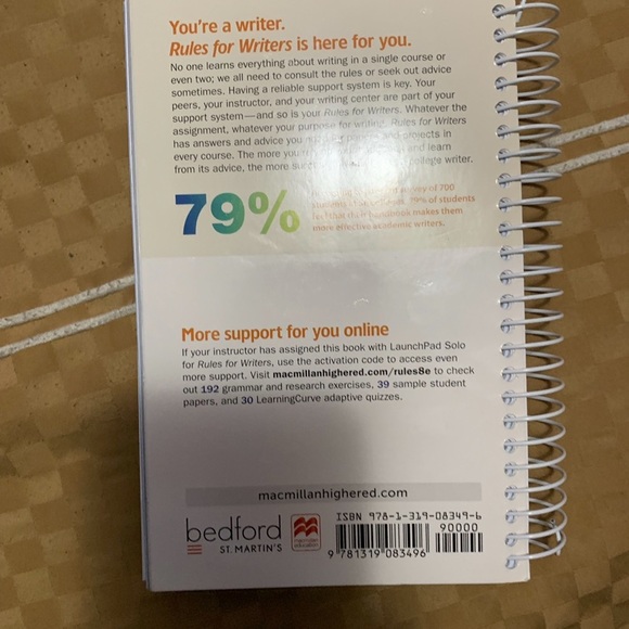 Rules for Writers with 2016 MLA Update
Eighth Edition - Picture 2 of 2